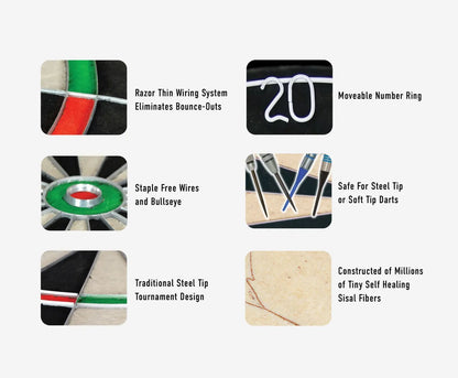 Alien Bristle Dartboard