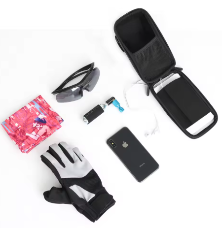 Rhinowalk Hard Shell Handle Bar Bike Phone Bag