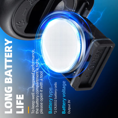 Electric Bike Horn 120dB IPX4 Waterproof for Ebike Scooter