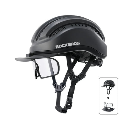 Bike Cycling Helmet with Magnetic Visor