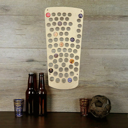Foaming Beer Glass Beer Cap Holder