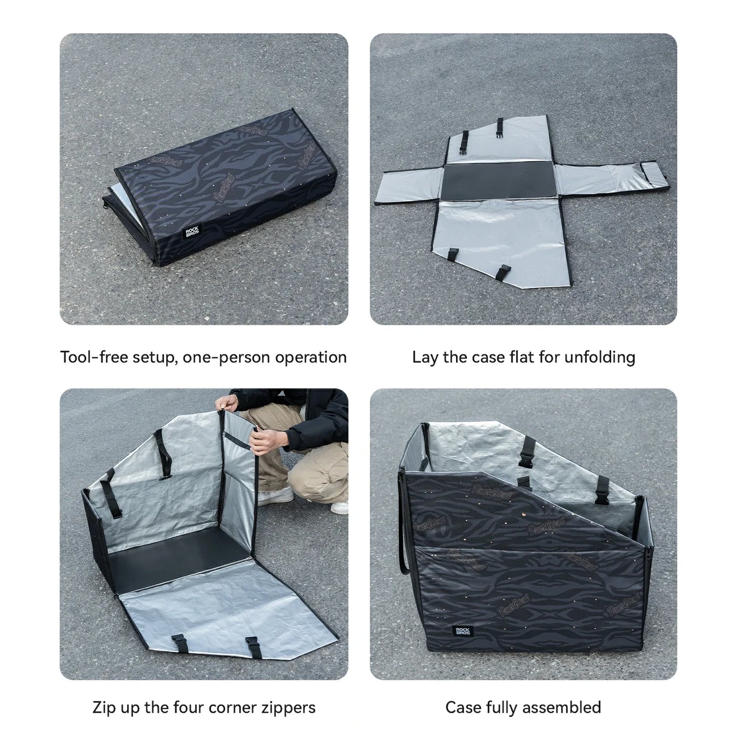 Folding Bike  Travel Case Fits 14"-22" Folding Bikes
