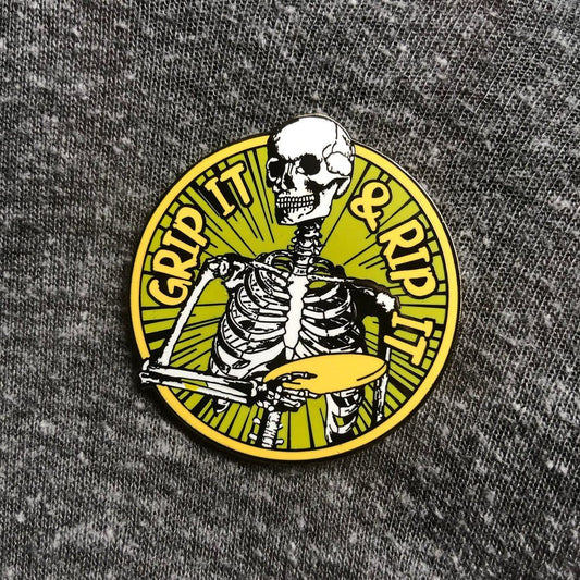 Grip It & Rip It Pin - Locking Metal Backer