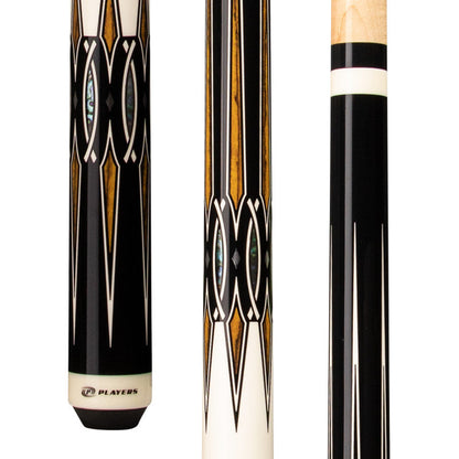 Midnight Black with Bocote Points and Mother of Pearl Wrapless