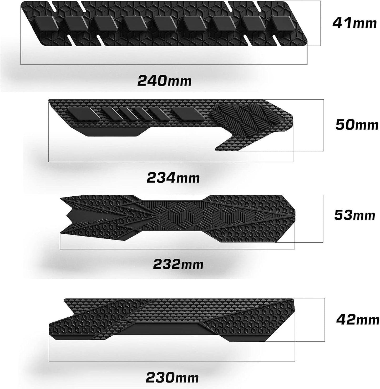 ENLEE Bike Chainstay Protector, MTB Silicone Chain Stay Frame Guard, Road Bicycle Chain Pad - Protect Your Bike Frame from Scratch by Chain