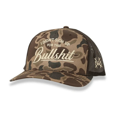 I Didn't Sign Up For This Bullshit Snapback Hat