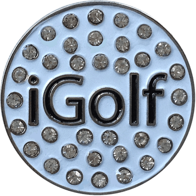 iGolf Crystal Ball Marker & Hat Clip by ReadyGOLF