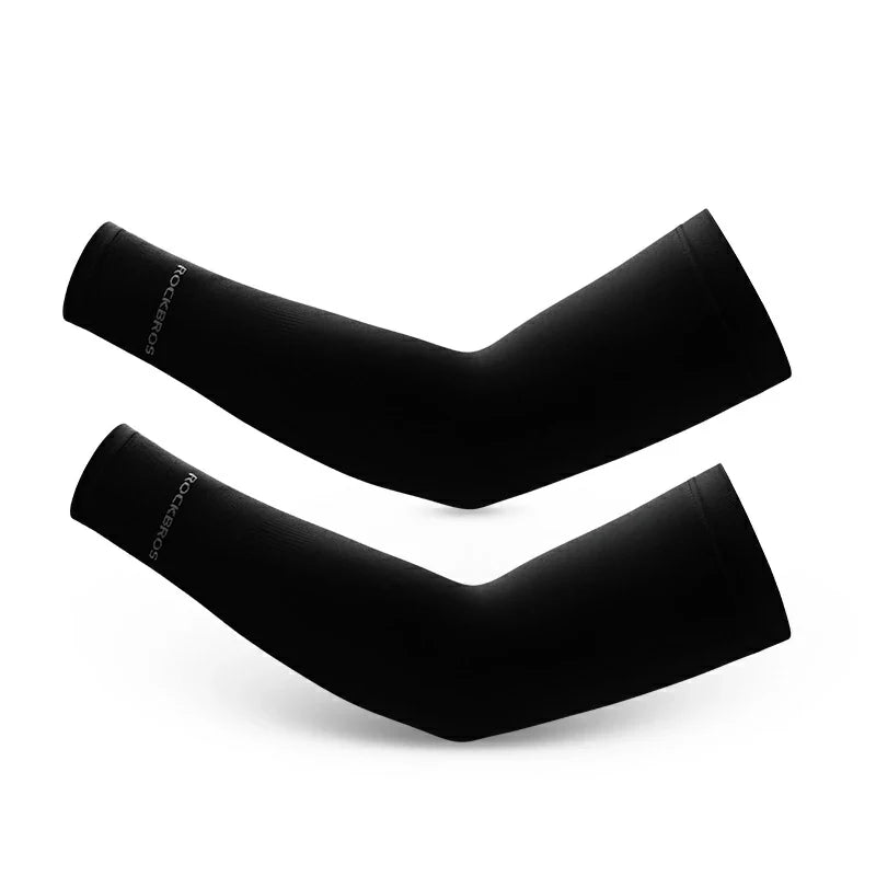 Cooling Ice Silk Arm Sleeves Breathable UV Protection