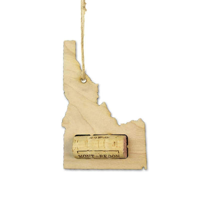 Idaho Wine Cork Holder Ornaments