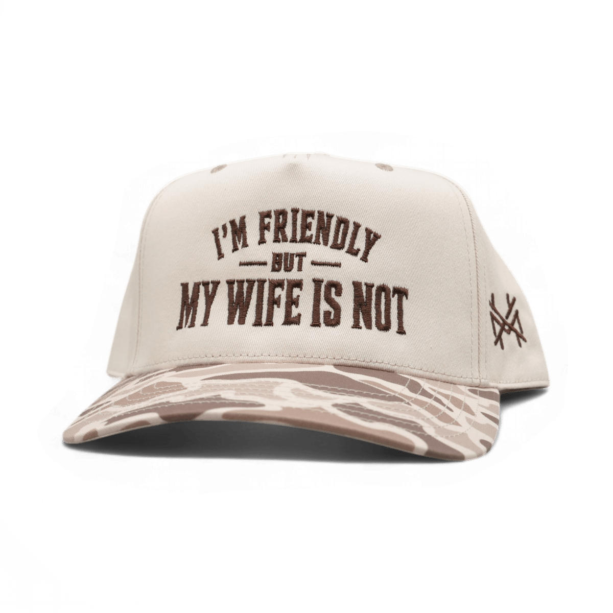 I'm Friendly My Wife is Not Snapback Hat