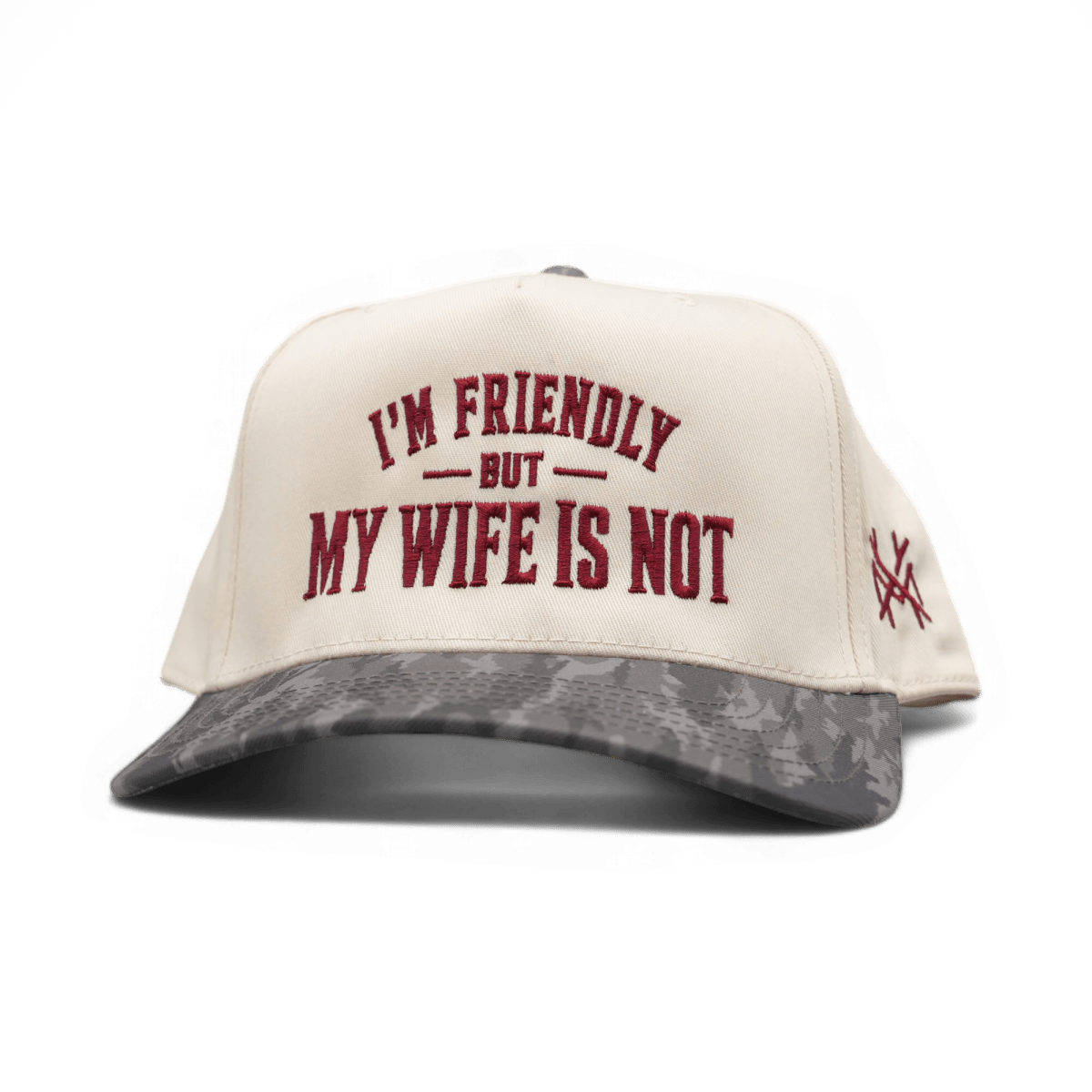 I'm Friendly My Wife is Not Snapback Hat