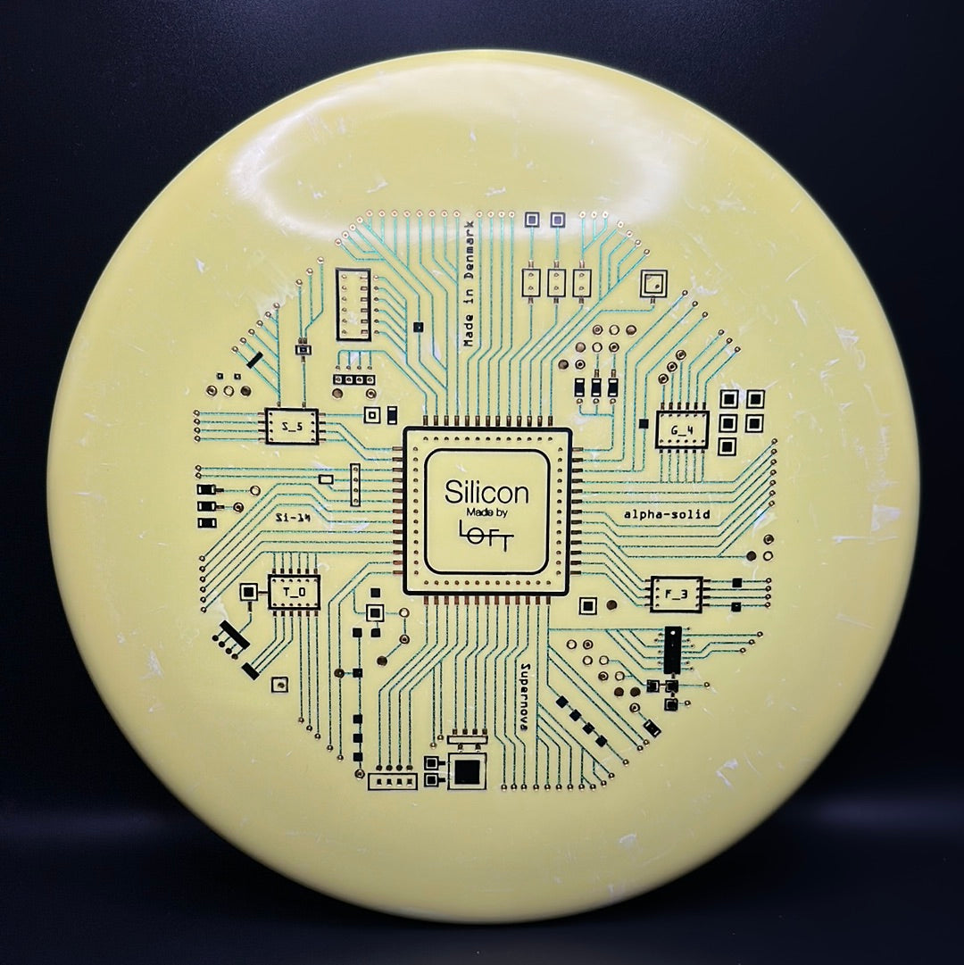 Alpha-Solid Supernova Silicon - Triple Stamp