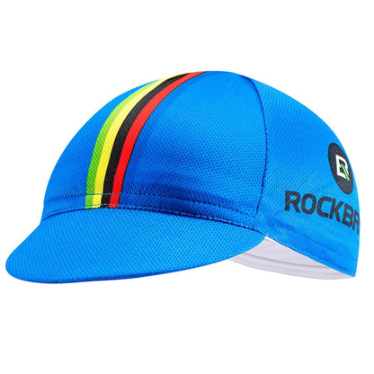 ROCKBROS Cycling Cap Sun Visor Ployester Breathable Rainbow Hat for Men Women