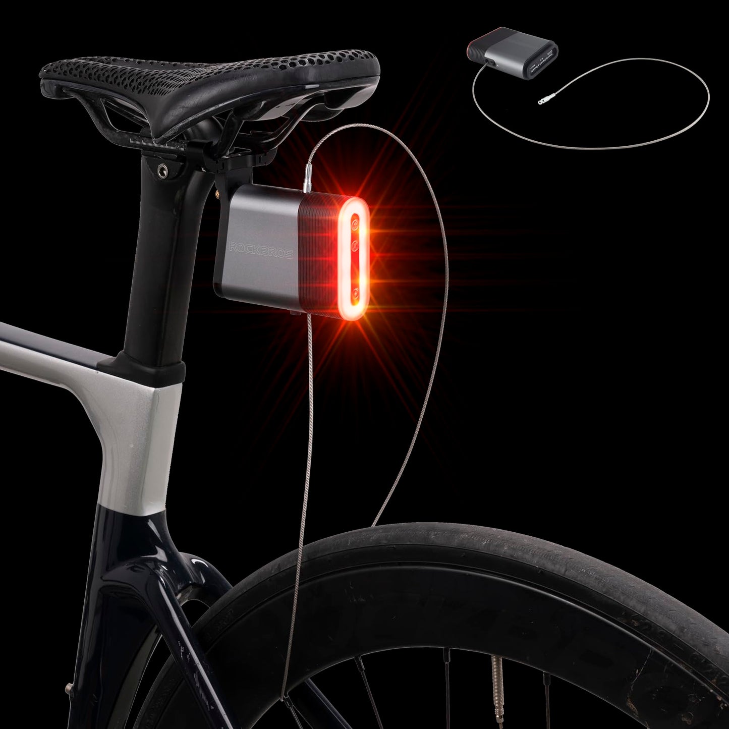 Bluetooth Lock Light Brake Sense Diurnal Light