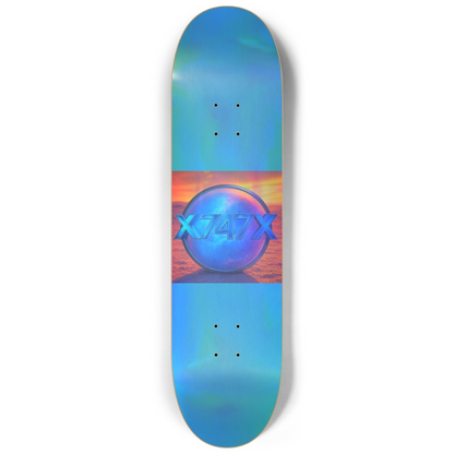 X747X 3 Deck Skateboard Series (Holo)