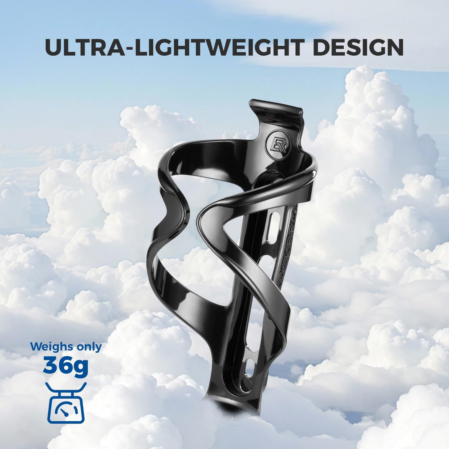 Bike Water Bottle Holder Ultra-Light Bicycle Bottle Cages with Screws Tool