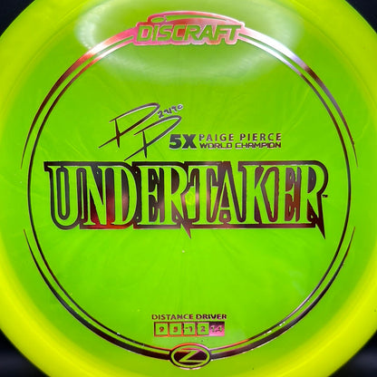 Z Line Undertaker - Paige Pierce 5x Signature Series