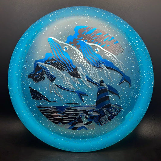 Metal Flake C-Blend Exodus - Flying Whales Triple Foil Stamp