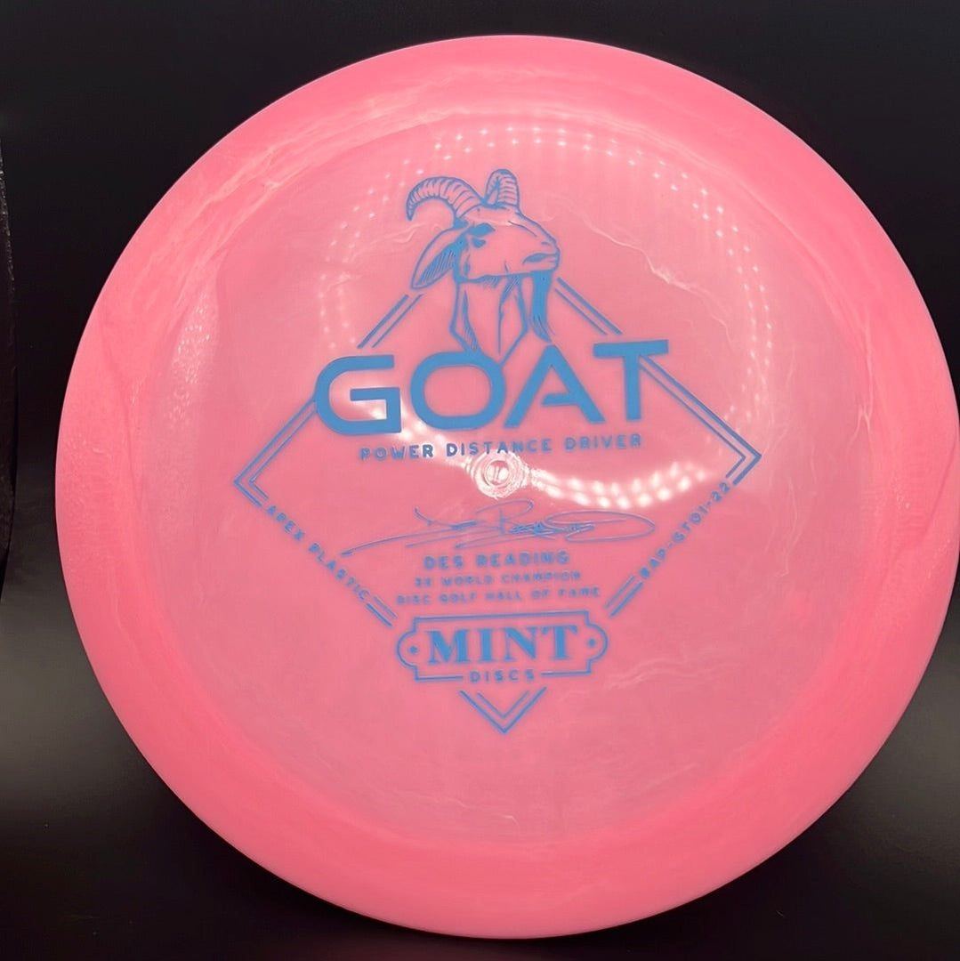 Apex Goat First Run - Des Reading