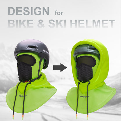 ROCKBROS Ski Balaclava Thermal Fleece Balaclava for Cold Weather Winter Men