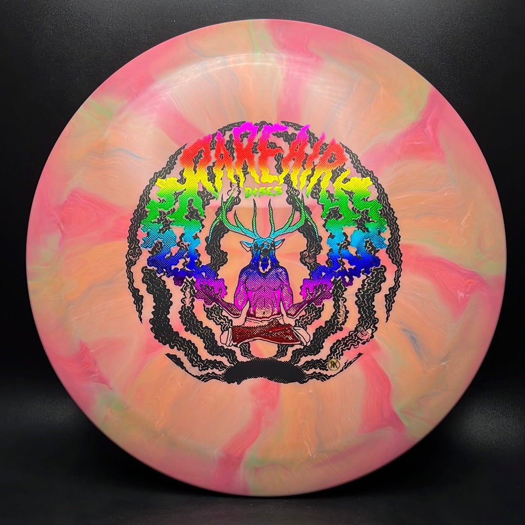 Swirly Apex Longhorn - Custom RAD Elk Man Stamp!