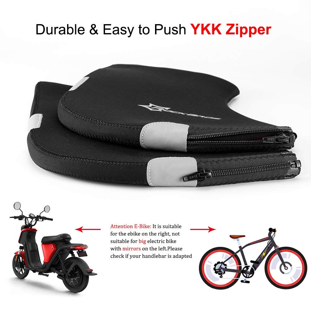 ROCKBROS Handlebar Mittens - Cold Weather Windproof MTB Bar Covers