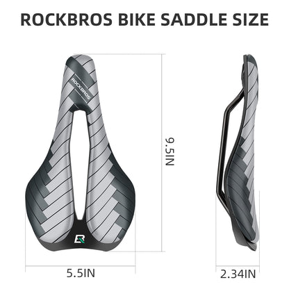 ROCKBROS Bike Seat Bicycle Saddle Comfortable Memory TPU Cushion