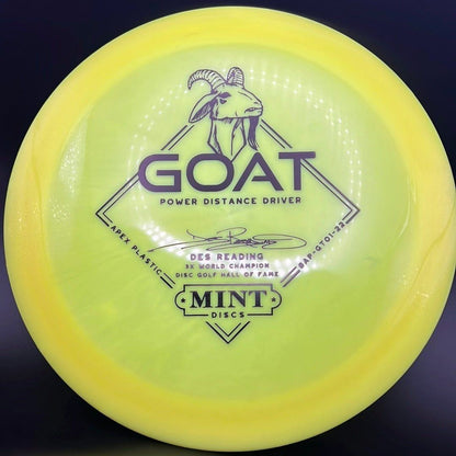 Apex Goat First Run - Des Reading