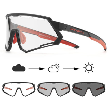 Polarized Photochromic Cycling Goggles (2-Lens Kit)
