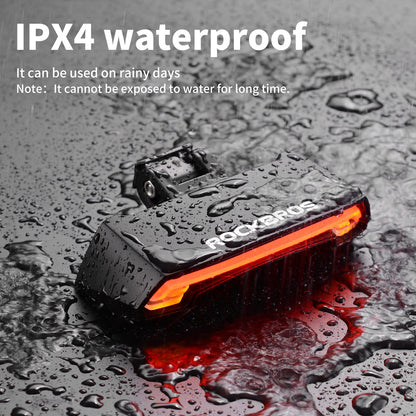 Tail Light with Turn Signals Remote Brake USB