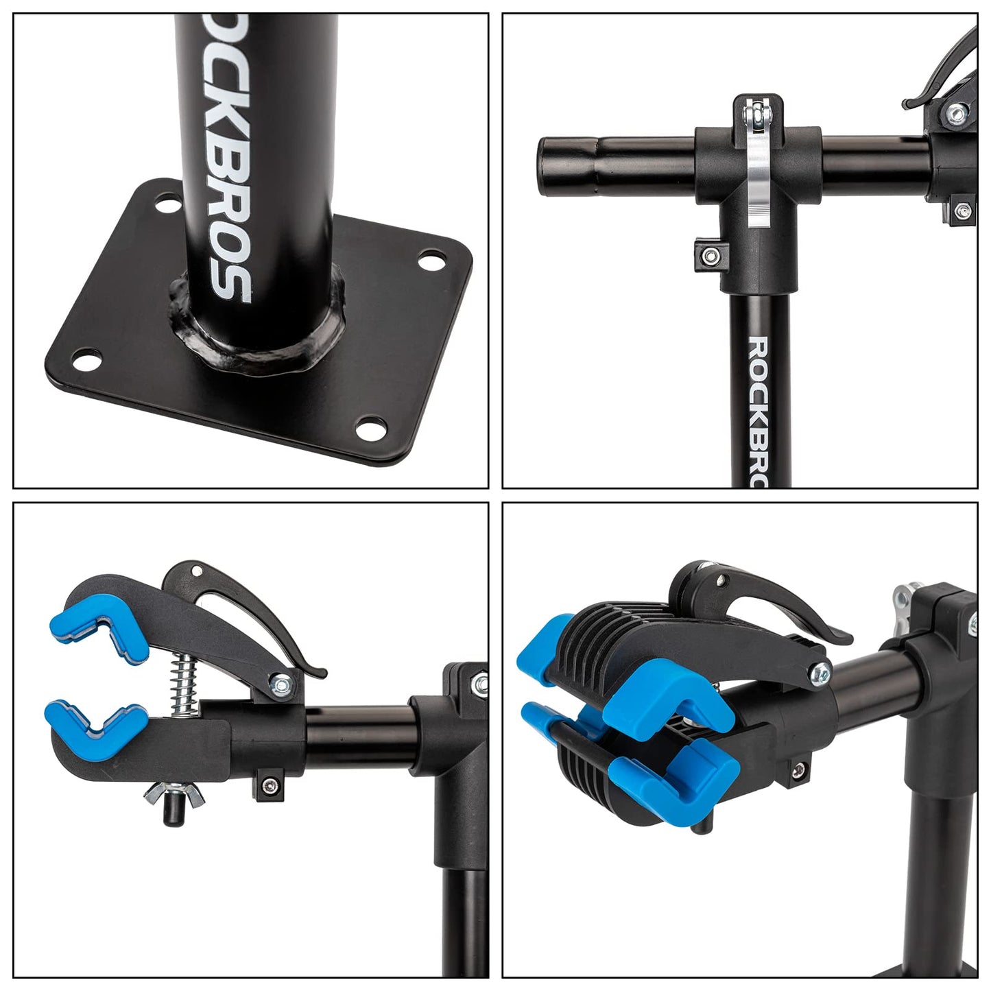 ROCKBROS Bike Repair Stand Bench Mount Home for Maintenance Bike Clamp