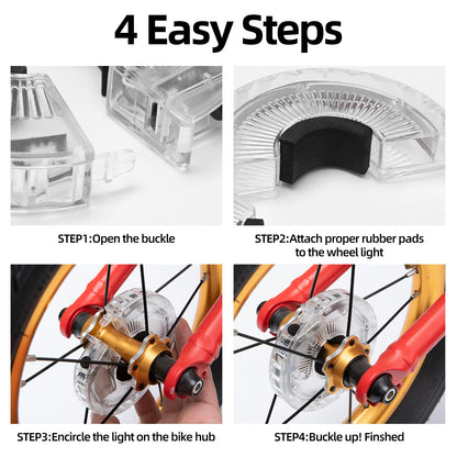 ROCKBROS Bike Wheel Light