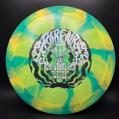 Swirly Apex Longhorn - Custom RAD Elk Man Stamp!