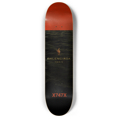 X747X BALENCIAGA LIKE DESIGN (GOLD FOIL)