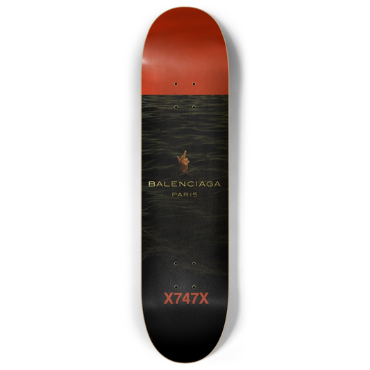 X747X BALENCIAGA LIKE DESIGN (GOLD FOIL)