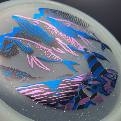 Metal Flake C-Blend Exodus - Flying Whales Triple Foil Stamp