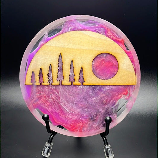 Wiser Hyzer Custom Resin Mini - Blue Glow Horizon
