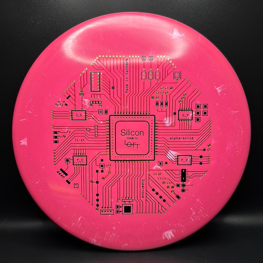Alpha-Solid Supernova Silicon - Triple Stamp