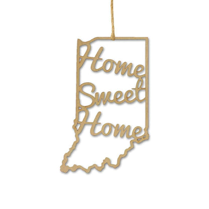 Indiana Home Sweet Home Ornaments