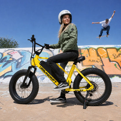 Urban Drift S1 Fat Tire Electric Bike | 52V Pedal-Assist eBike
