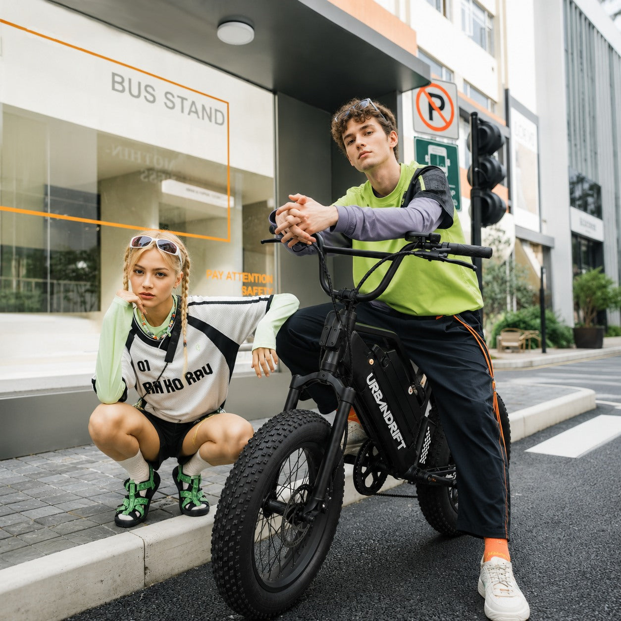 Urban Drift S1 Fat Tire Electric Bike | 52V Pedal-Assist eBike