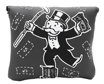 Bettinardi - 2023 Bettinardi x MONOPOLY Blackout Stacked Cash Mid-Square Mallet Putter Headcover