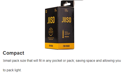 JIISO Ultralight 36g Road Bike 700x18/32C TPU Inner Tube 45/65/80mm French Valve