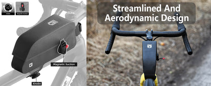 Rhinowalk Waterproof Magnetic Bicycle Top Tube Bag-2L, K33