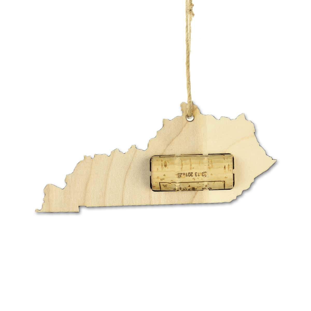 Kentucky Wine Cork Holder Ornaments
