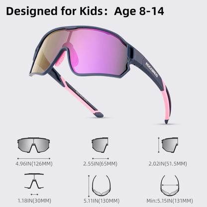 Kids Polarized Sunglasses for Youth (UV400)
