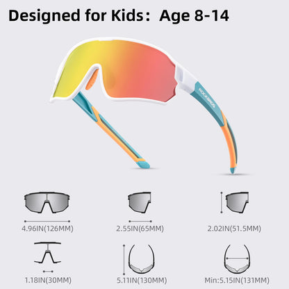Kids Polarized Sunglasses for Youth (UV400)