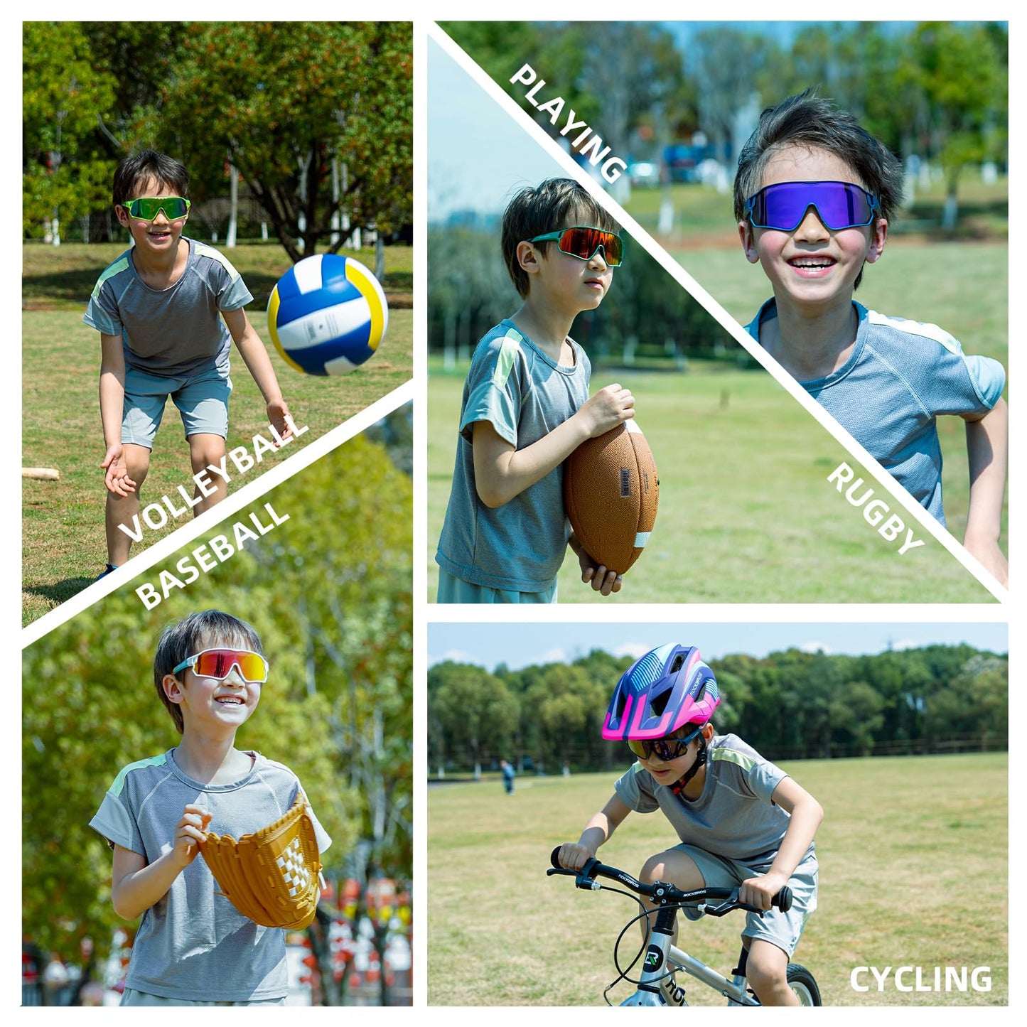 Kids Polarized Sunglasses for Youth (UV400)