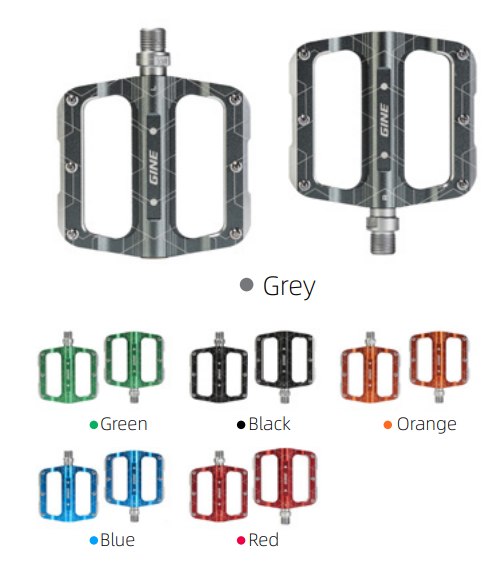 GINE LAVA-Aluminum Allloy Bicycle Platform Pedals