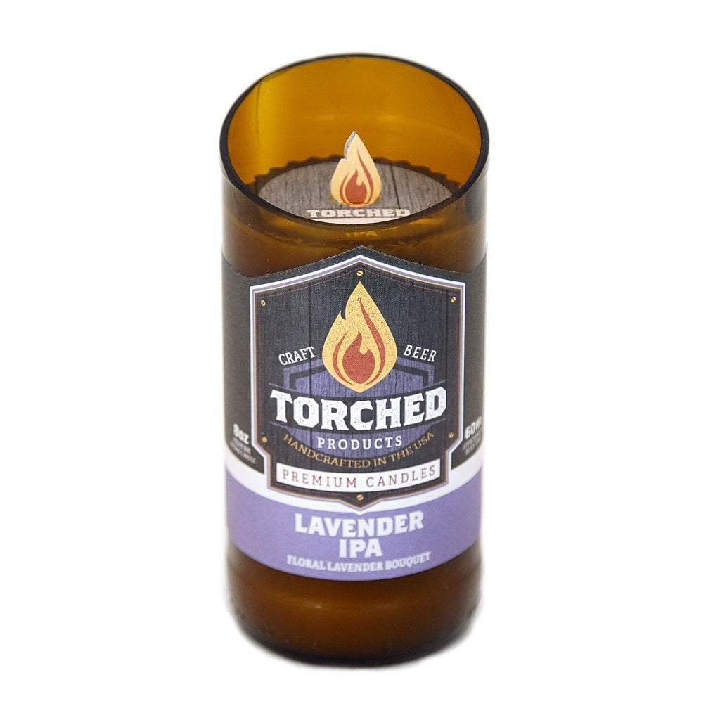 Lavender IPA Beer Candle